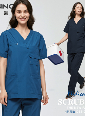 安诺手术服洗手衣短袖手术衣医生服护士服手术室隔离衣