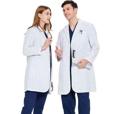 安诺新款实验室防尘骑兵白大褂