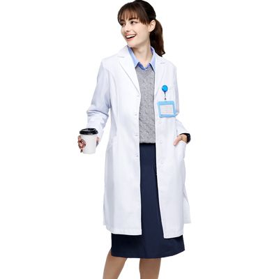 安诺新款医生制服白大褂
