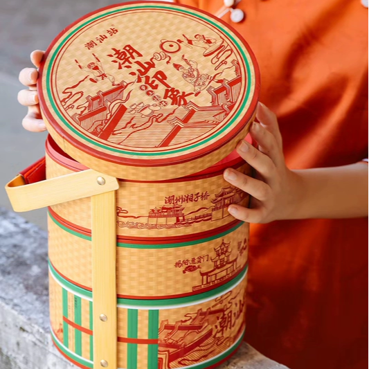 潮汕站礼盒潮汕印象春盛礼盒潮汕特产特色伴手礼手工制作糕点