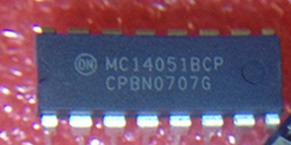 可出样品 全新原装 MC14051BCP DIP-16