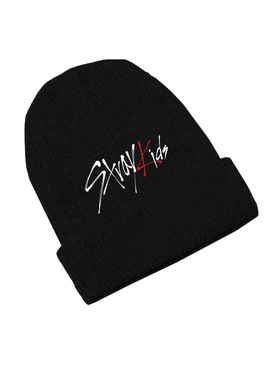 Straykids 应援周边针织帽小众个性字母黄铉辰同款百搭简约字母款