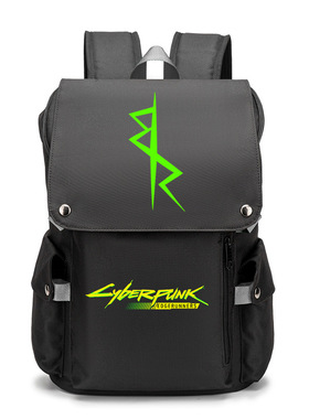 赛博朋克边缘行者 Cyberpunk2077周边男女大容量初高中学生背包新