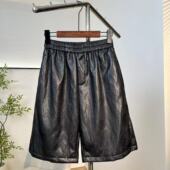 皮短裤 WS430 新款 冬季 老板娘美林 长54