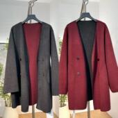 WS441 衣长79 老板娘美林&巨轻巨软巨糯&两面穿&可机洗