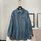 上衣SN 显瘦水洗牛仔衬衫 长72.5 0811 老板娘美林