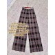长103 美林 Q240633 时髦加分利器 可机洗 格子裤 尽头