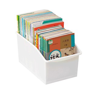 高中生教室用放书箱带轮桌下书筐加厚学生放书整理盒书桌收纳神器