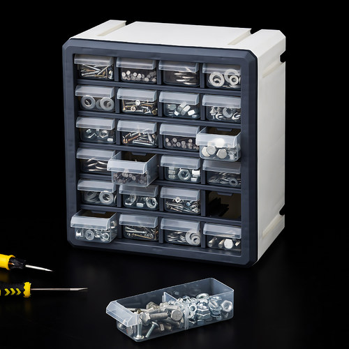 抽屉式零件盒螺丝五金配件分格箱