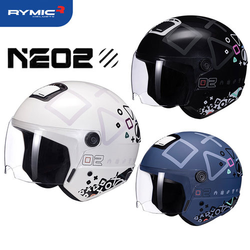 睿觅半盔成人四季轻便时尚头盔