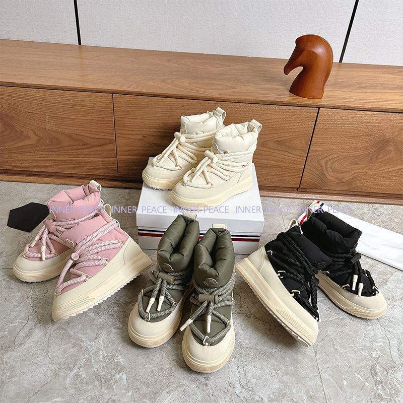 沈月同款现货羽绒雪地靴厚底