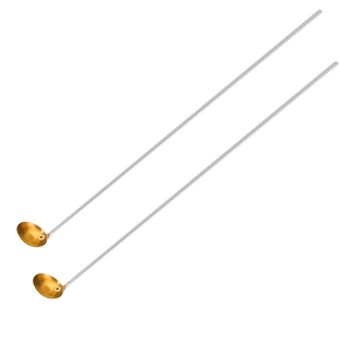 三爱思 燃烧勺 燃烧匙 加热勺 燃烧反应工具铜头燃烧勺 不锈钢化学实验室器材 小铜勺教学化验室仪器器材