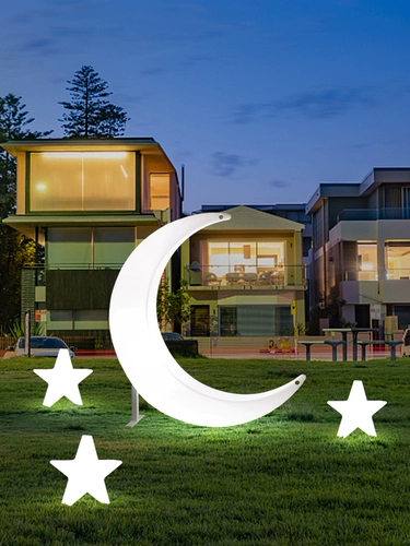 Moonlight Performance Handheld Mautroom Cortyard Cerseration Свадебная сеть красная световая звезда открытая открытая водонепроницаем