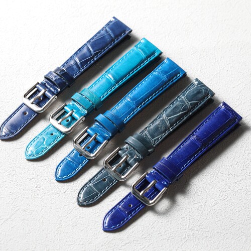 高档鳄鱼皮表带14161820mm