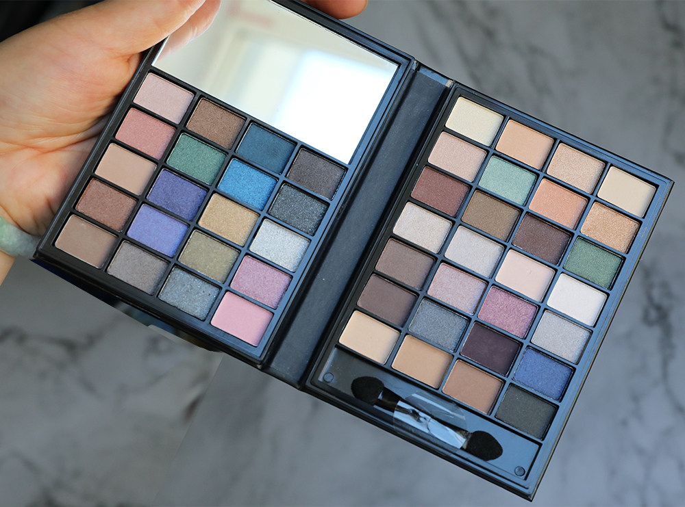 美国elf48色眼影花仙子乌托邦冷色系珠光哑光粉质细腻欧美大地色