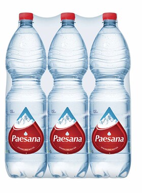意大利进口Paesana帕萨娜云顶饮用水1.5L*6瓶整箱无气 新日期