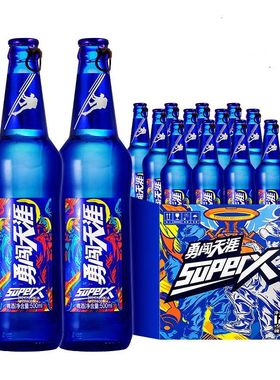 雪花啤酒SNOW勇闯天涯SuperX 8.0°P/度500ml*12瓶整箱 新日期