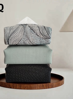 原创小众2026宋氏美学创意纸巾盒高级感中古风家用客厅纸巾收纳包