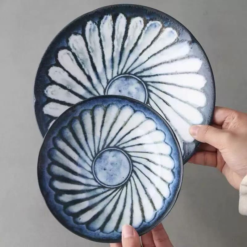 日本进口窑变釉陶瓷餐具