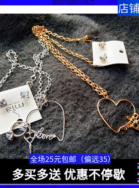 新款心锁装饰原标欧美风包邮戒指