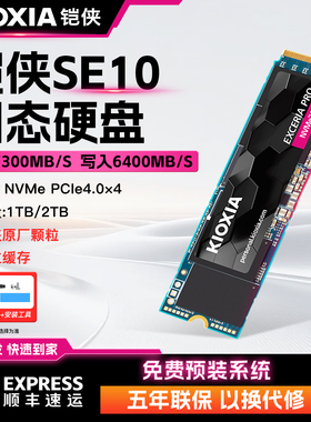 铠侠se10 1t m.2固态硬盘pcie4.0台式机笔记本ps5存储扩容ssd 2tb
