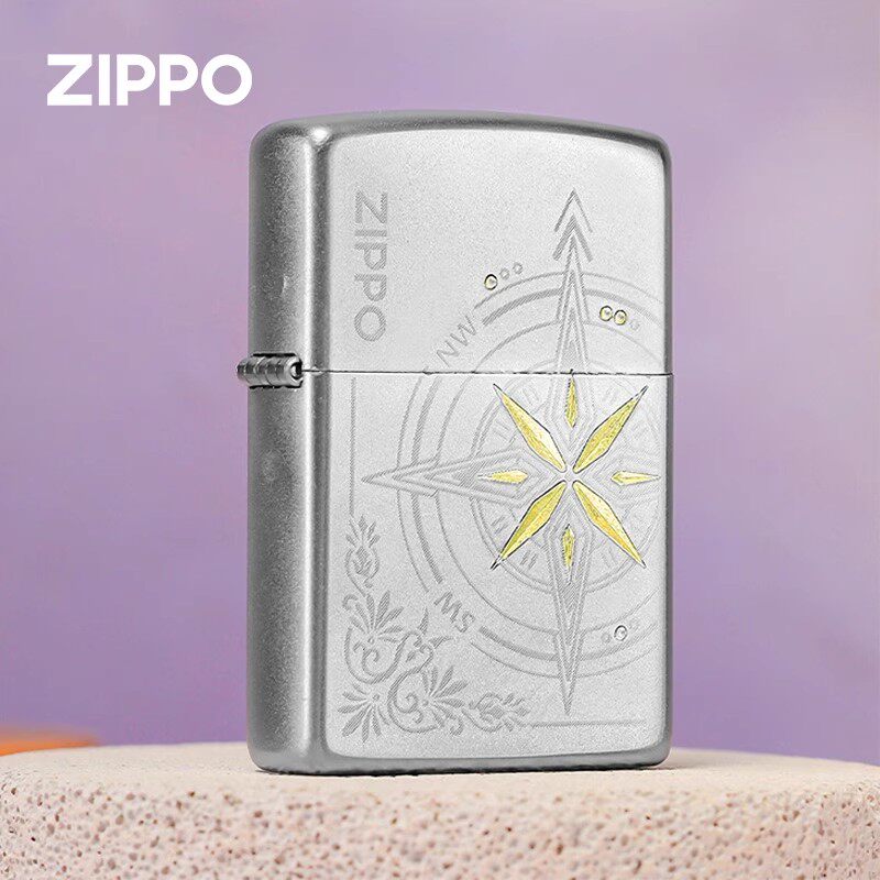 zippo打火机 爱情指南正品煤油防风打火机男生日告白情人节礼物