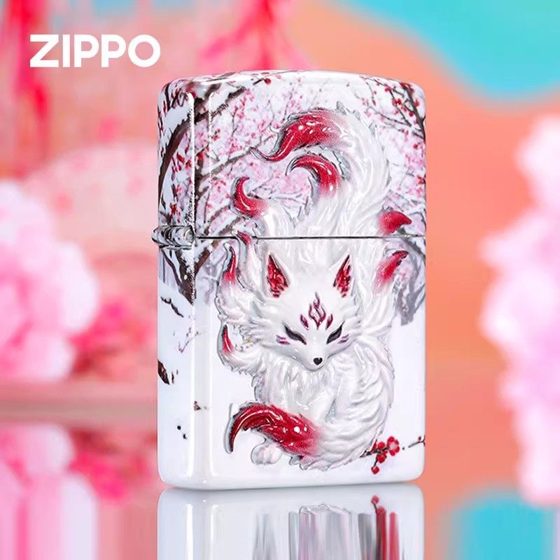 zippo打火机 寒梅映九尾狐夜光防风煤油正品圣诞新年礼物送男友,ZIPPO/瑞士军刀/眼镜,ZIPPO/芝宝,淘宝优惠券,粉丝福利购,淘宝优惠卷