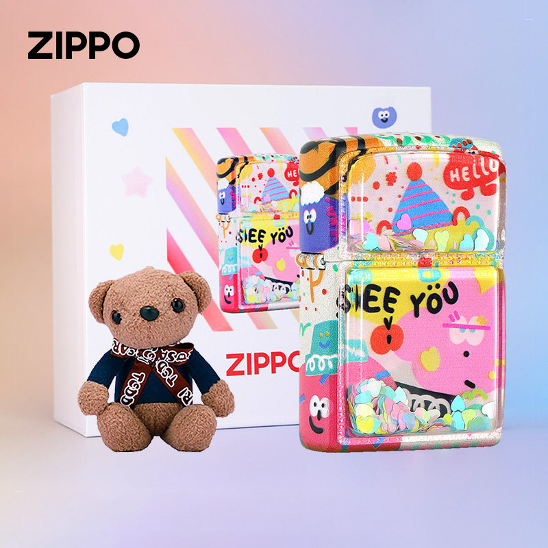 Zippo打火机快乐物语流星正品芝宝 贴章防风煤油火机幻彩送男友礼,节庆用品/礼品,创意礼盒/礼品套组,淘宝优惠券,粉丝福利购,淘宝优惠卷
