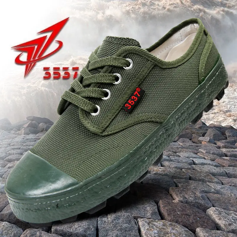 3537解放鞋男劳动防滑工作鞋工地低帮防臭三五三七胶鞋劳保耐磨鞋