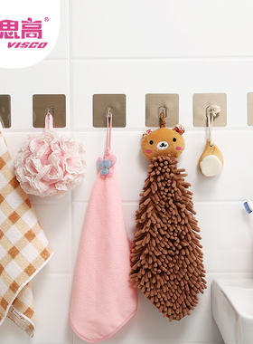 威思高粘钩浴室防水挂钩粘性好牢固塑料挂架免钉免打孔无痕粘胶