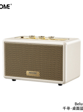 Remax超重低音炮无线蓝牙音箱HiFi音质80W经典复古创意礼品音响M8