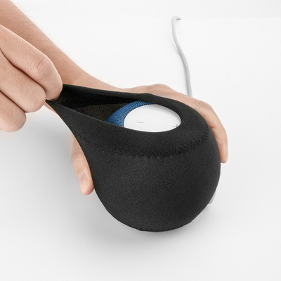 适用苹果Homepod mini智能音箱防尘罩弹力布音响保护套透气不隔音