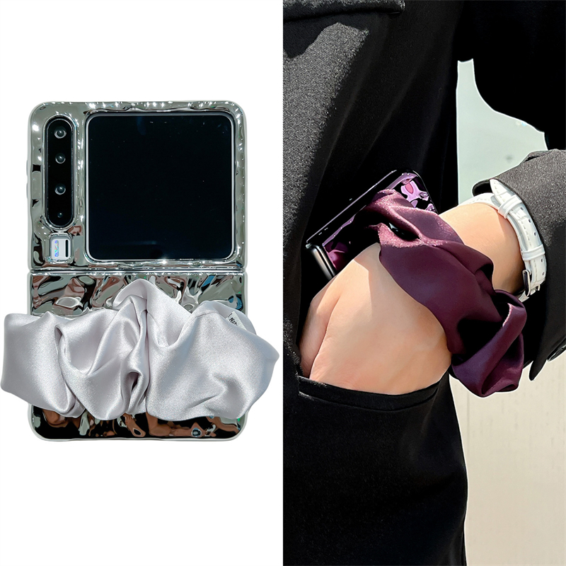 适用华为皱褶纹时尚保护套