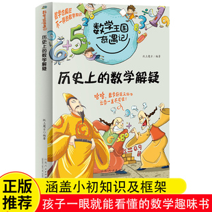 数学王国奇遇记 历史上的数学解疑 三四五年级课外书 小学生课外阅读书籍老师数学启蒙儿童读物8-10-12岁图书奇妙的故事书推荐