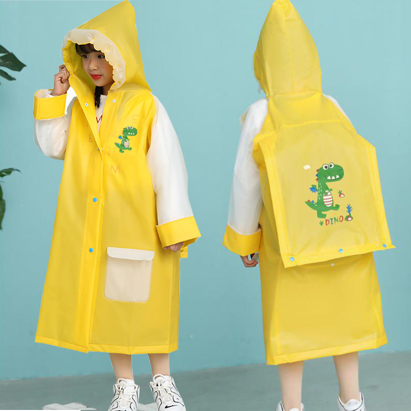 雨衣幼儿园小学生logo定制加厚