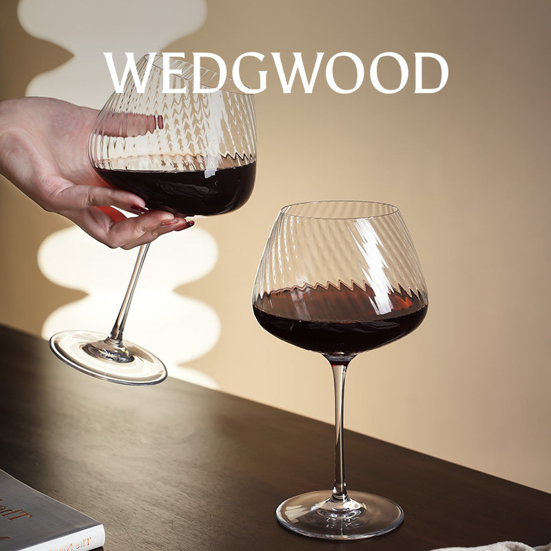 【新婚礼物】WEDGWOOD威基伍德VeraWang幸福漩涡红酒杯葡萄酒杯