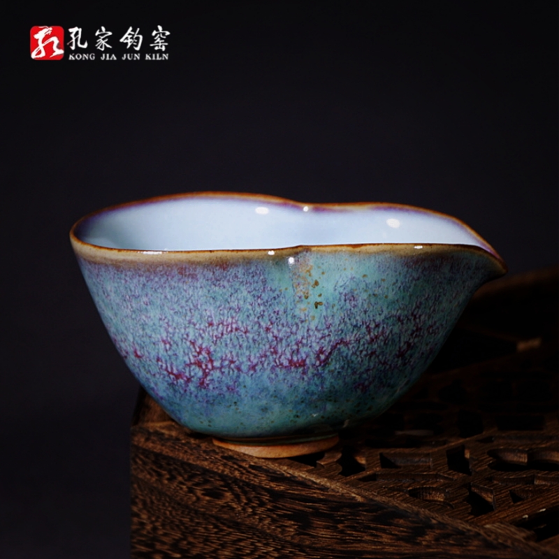 孔家钧窑【福元宝】公道杯钧瓷
