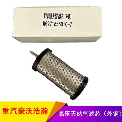 适用重汽豪沃浩瀚天然气发动机高压燃气滤芯