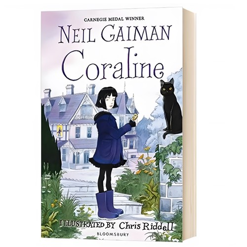 现货 英文原版 鬼妈妈 卡罗琳 Coraline 尼尔·盖曼 Neil Gaiman 儿童青少年读物惊悚奇幻幻想小说 坟场之书姊妹篇