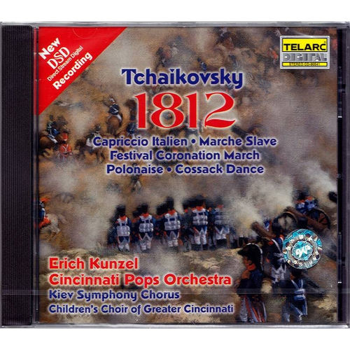 【中图音像】柴科夫斯基1812序曲等辛辛那拉通俗乐 089408054129