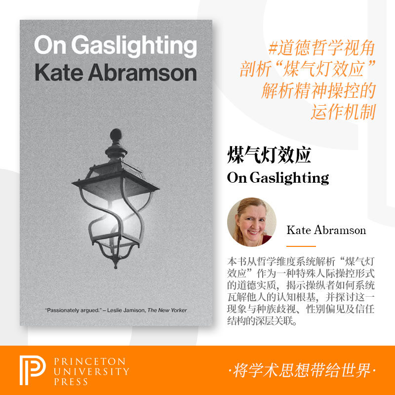 少量现货 论煤气灯操纵 On Gaslighting 精装 人际互动关系 从种族主义和性别歧视到人际信任的结构 普林斯顿大学出版社