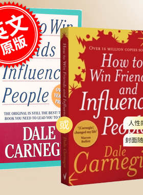 现货 人性的弱点 英文原版 How to Win Friends and Influence People 戴尔 卡耐基 Dale Carnegie 社交技巧 人际沟通