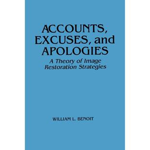 【预售 按需印刷】Accounts  Excuses  and Apologies