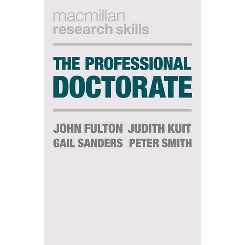 预售 The Professional Doctorate英文原版 Bloomsbury