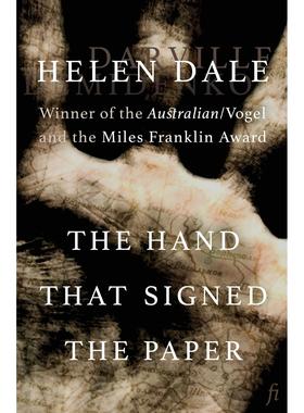 预售 按需印刷T H E H A N D T H AT S I G N E D T H E PA P E R