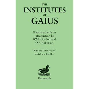 【预售 按需印刷】Institutes of Gaius  The