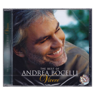 安德烈·波切利精选 Andrea Bocelli Vivere CD唱片 中图音像