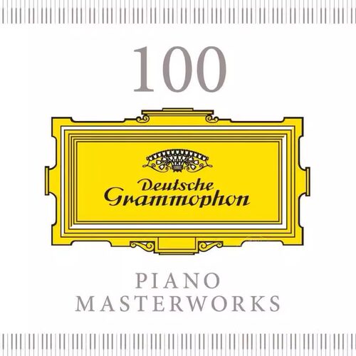 现货【中图音像】100首钢琴大师名曲 5CD