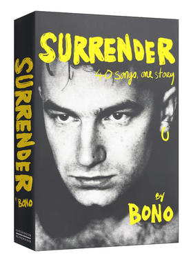 英文原版 Surrender U2主唱Bono自传 一个摇滚明星的最佳回忆录 比尔盖茨荐书 精装 英文版 进口英语原版书籍