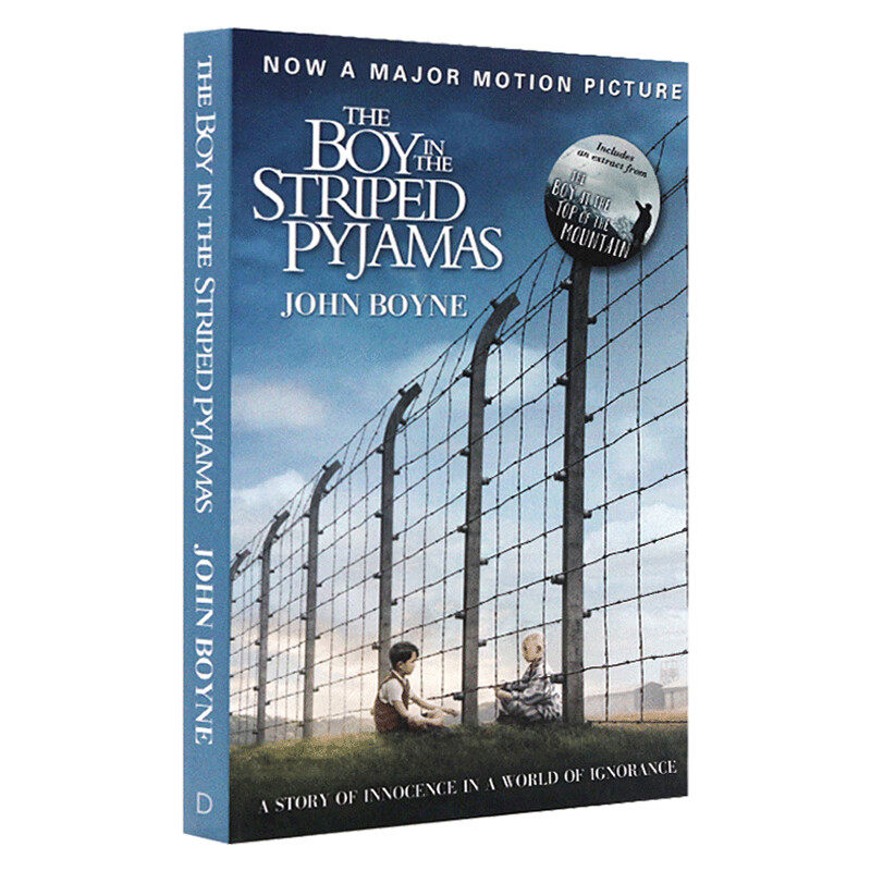 现货 穿条纹睡衣的男孩 约翰·伯恩 英文原版 The Boy in the Striped Pyjamas 二战题材 青少年历史小说 12-17岁